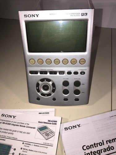 Sony av3000 touchscreen - rm-av3000,