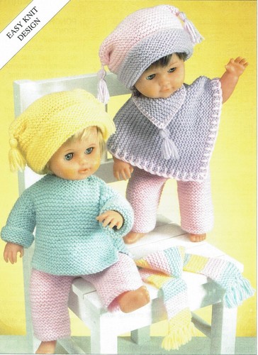 Knitting pattern dolls - knitting, pattern,