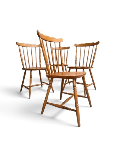 Set four vintage elm - set,