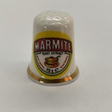 Marmite Thimble Vintage Souvenir Collectible