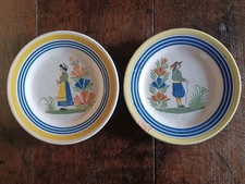 Vintage Henriot Quimper Breton