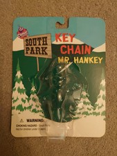 South Park Key Chain Mr Hankey Backing Card & Bubble ONLY 1998