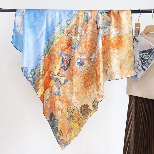 100 mulberry silk - 100%, scarf
