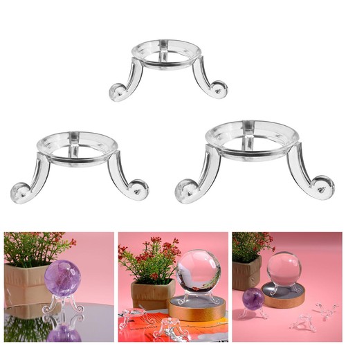 Clear spheres holder - clear,