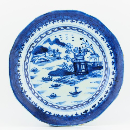 Chinese export porcelain plate - export,