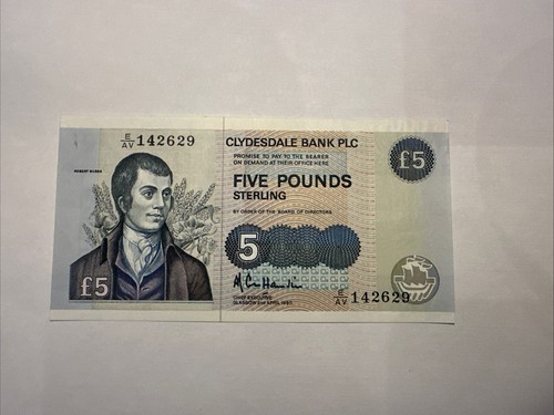 Clydesdale bank banknote - clydesdale,