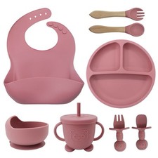 Silicone baby Feeding Set