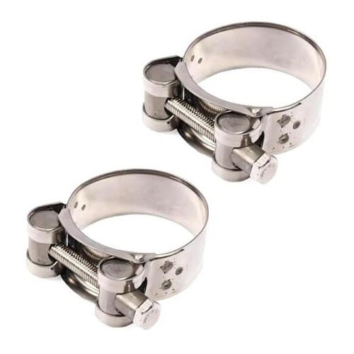 2pcs stainless steel exhaust - stainless,