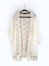 New Look Cream Lace Kimono