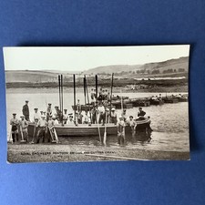 Royal Engineers R. E. Pontoon Bridge Cutter Crew Military pc unused   AZ337