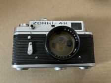 Vintage Zorki  4K  Film Camera with 1,5 50 Lens & Case