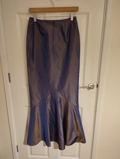 John Charles Long Lilac Taffeta Skirt Size 10