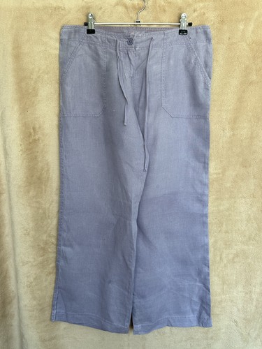 Woman linen long trousers - woman’s,
