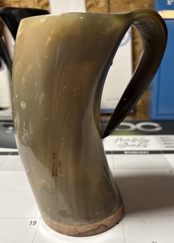Alehorn viking horn - horn, mug