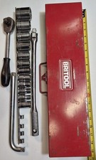 Britool 14p Metric 12 point Socket Set 1/2", Bedford breaker bar & offset wrench