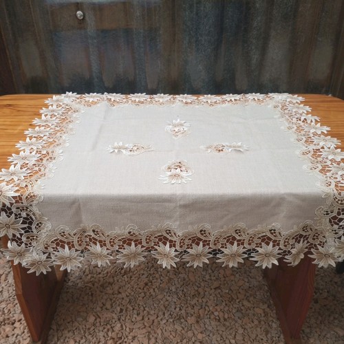 Vintage square tablecloth - vintage,
