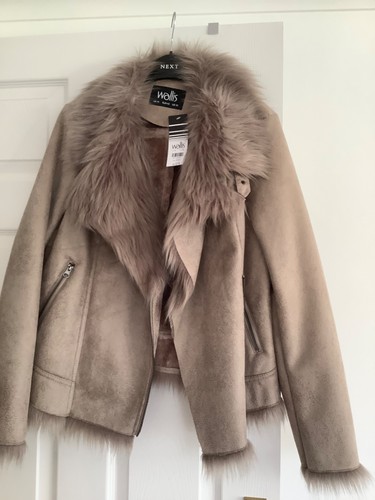 Wallis faux suede - faux, fur