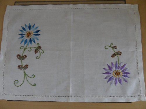 Vintage linen raised - vintage,