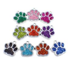 10 Mixed Cute Dog Paw Shaped