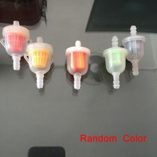 5PCS Mini Petrol Gas Inline Motorcycle Fuel Filter Dirt Pit Moto ATV Quad Bike