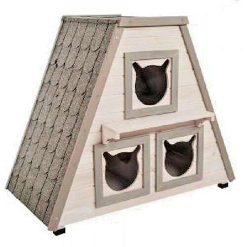 Outdoor cat house waterproof - house,