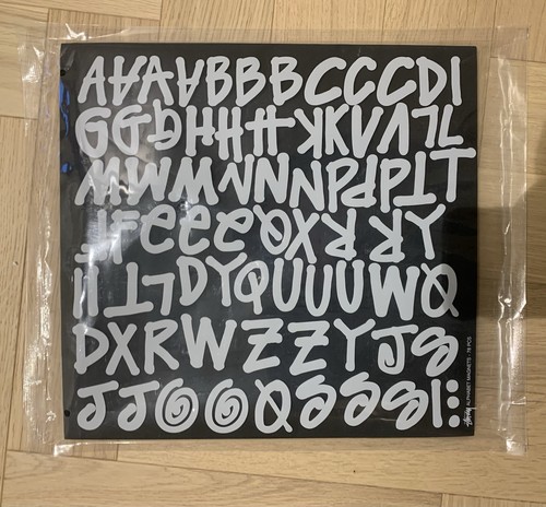 Stussy alphabet magnets bnwt - magnets,