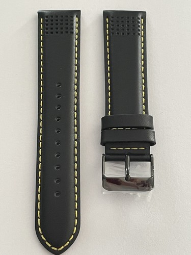 Lorus 22mm black leather - lorus,