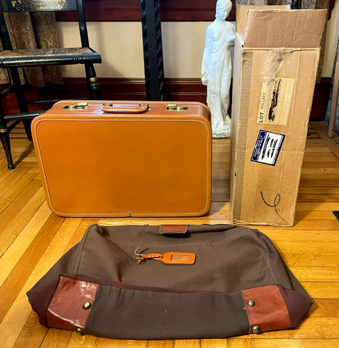 Vtg 1956 nos - usa, luggage