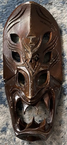 Hand carved bali demon - hand, 10”