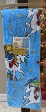 Rainbow Brite 50 X 70" Blue