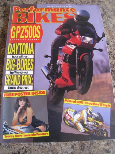 Performance bikes may 1987 - performance,