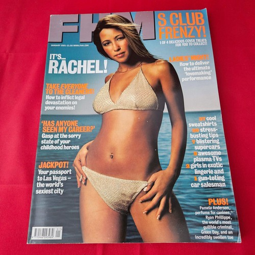 Fhm magazine january 2001 - magazine,