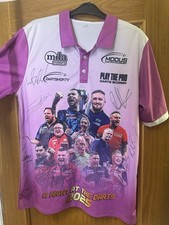 Signed Darts Shirt Nathan