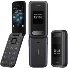 100% GENUINE Nokia 2660 Flip 4G Black Unlocked Dual Sim With  4G version