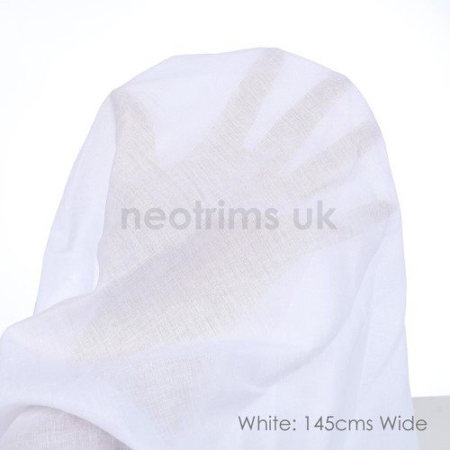 Cotton voile fabric sheer - voile,