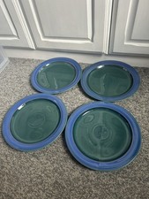Set of 4 x DENBY Metz Blue