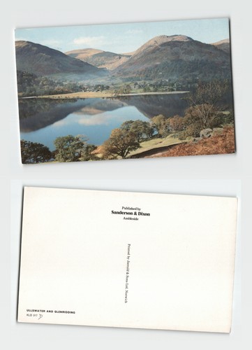 Postcard ullswater and - -,