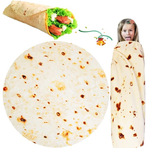 Tortilla burrito blanket - burrito,