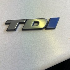 volkswagen transporter t4 TDIblue. badge vw 