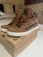 Men's O'Neill WaveLand Mid Trainers/Boots, UK Size 10, Brown, Great Condition