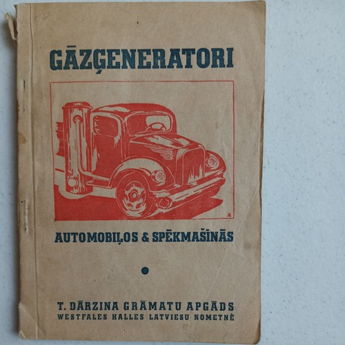 Vintage gas generator - gas,