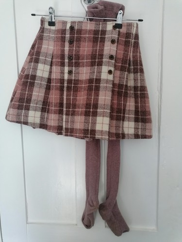 Next girls pink winter tartan - winter,