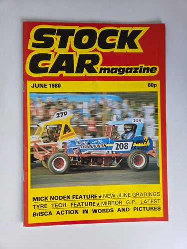 Stock car magazine - car, june