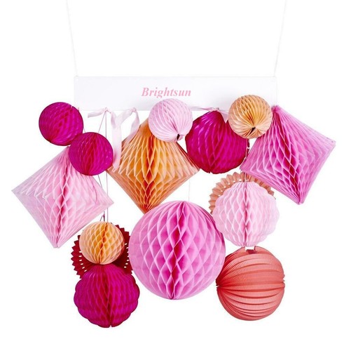 Honeycomb mixed size paper - mixed,