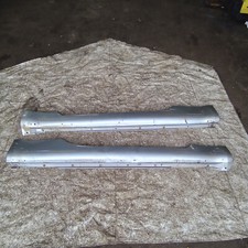 Nissan 350Z 3.5 V6 2002-2009 PAIR of Sideskirts Side Skirts in WV2 Silver
