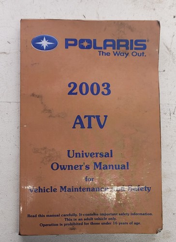 2003 polaris atv - polaris,