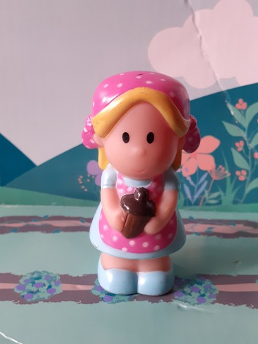 Elc happyland girl holding - elc,
