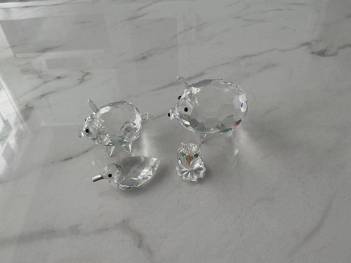 Four swarovski figurine - figurine, ~