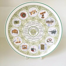 Wedgwood 2001 Calendar Plate Millennium Science Collectible Plate Gift UK Made