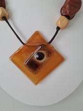 Shades of Brown Retro Glass